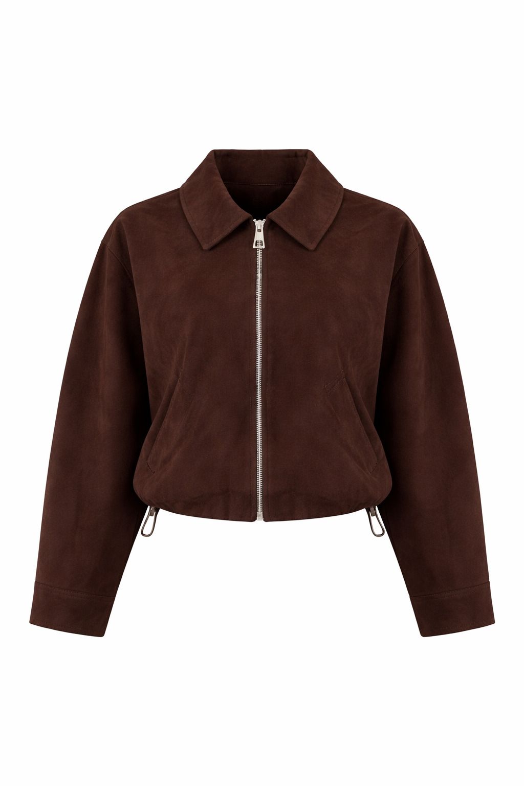 Suede Bomber Brown